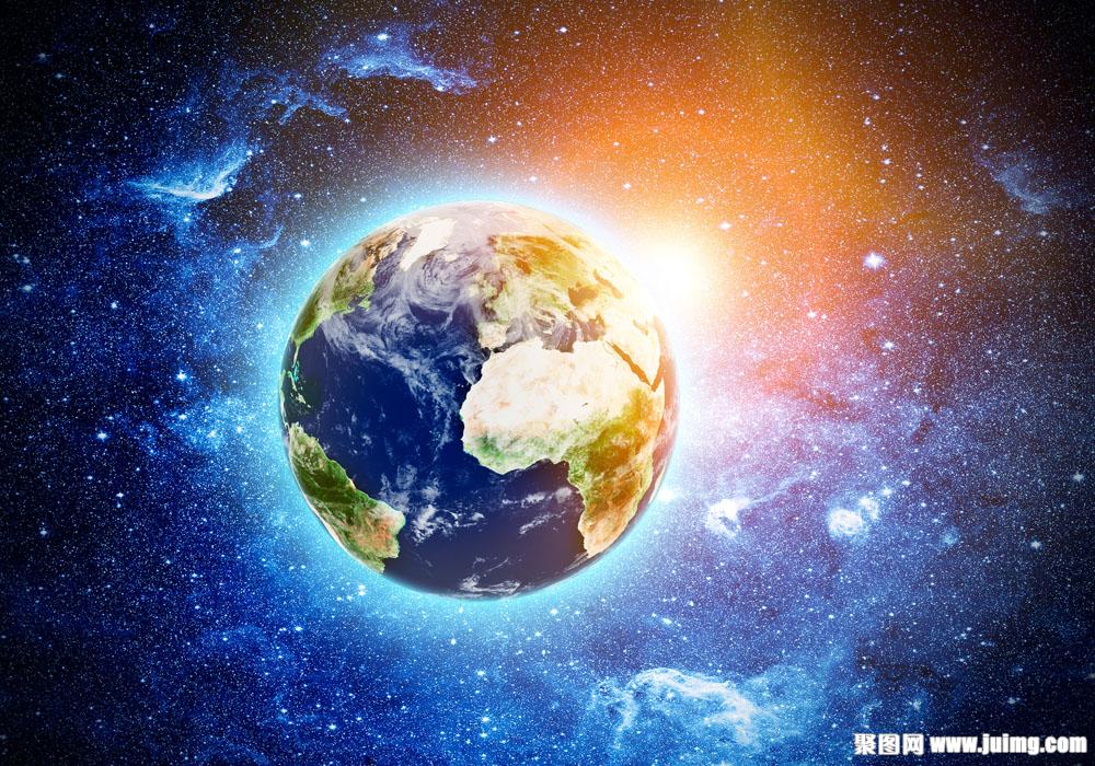 地球与梦幻宇宙背景高清图片下载 素材id 宇宙太空 高清图库 第一素材网1sucai Com